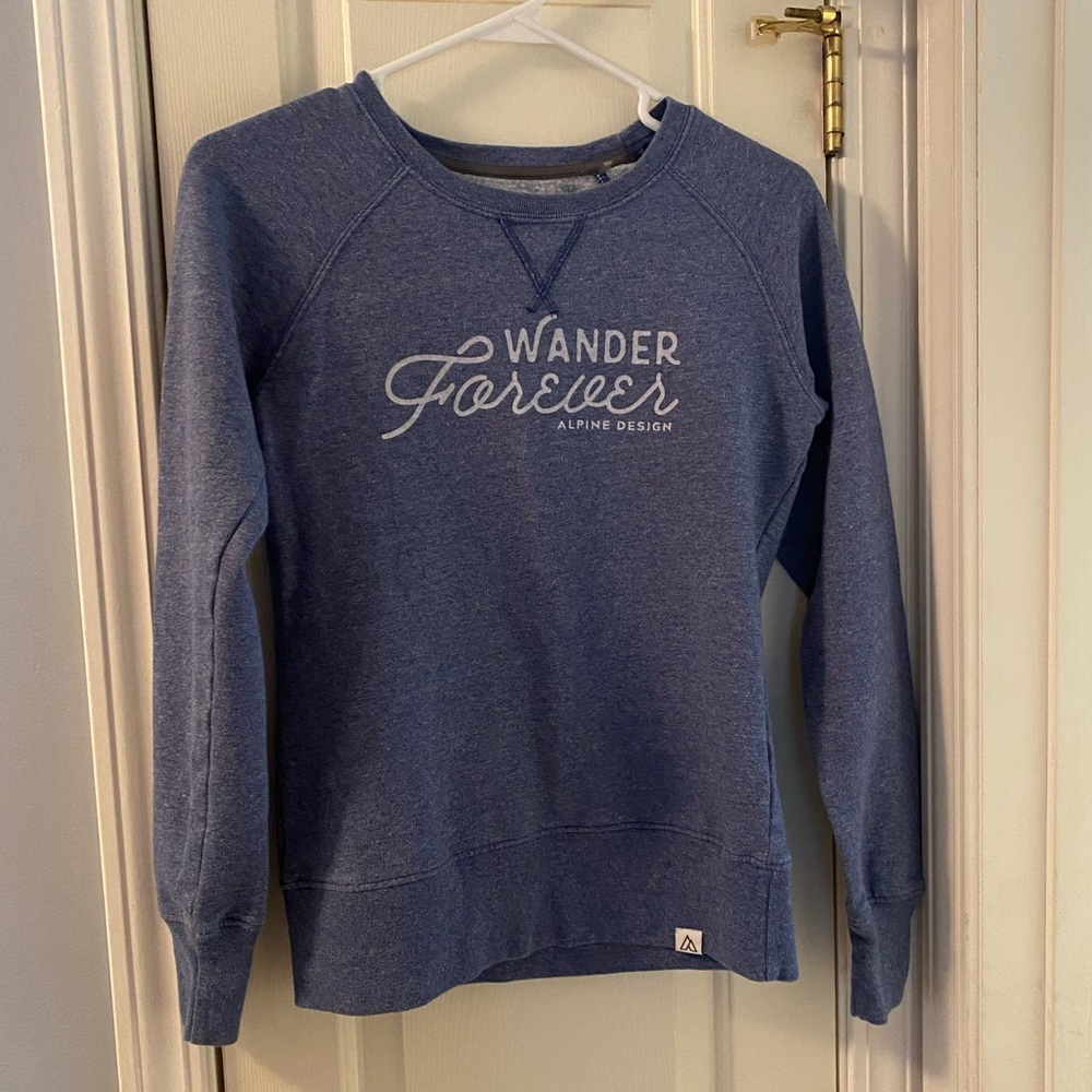 Alpine Design Blue Crewneck